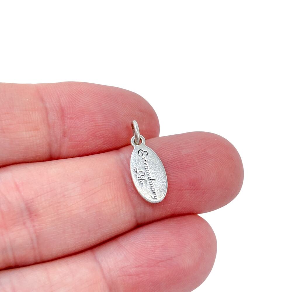 Vintage Sterling Silver 925 Extraordinary Life Charm